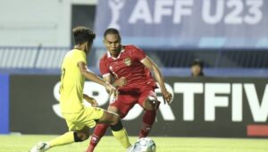 Indonesia Tertunduk di Hadapan Malaysia dengan Skor 1-2