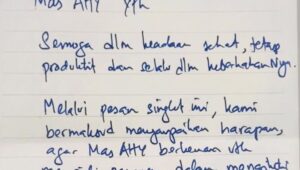Partai Demokrat Bagikan Surat dari Anies, Ajak AHY Menjadi Cawapres