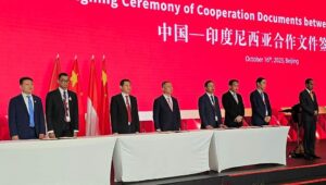 Wujudkan Misi Investasi, Presiden Jokowi Saksikan Kesepakatan Kerja Sama PLN dengan 9 Perusahaan di ICBF China 2023