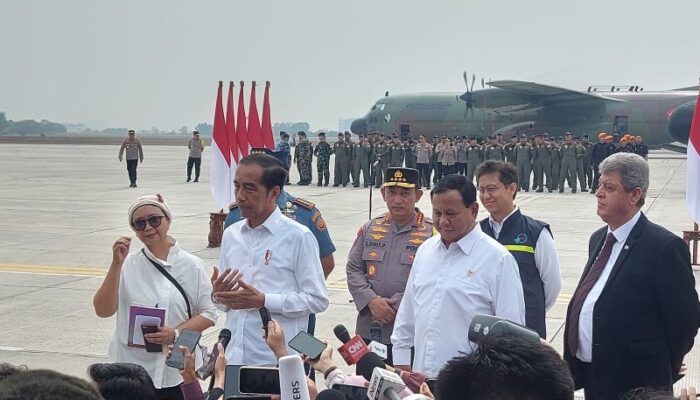Presiden Jokowi Melepas Bantuan untuk Warga Palestina di Gaza