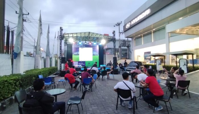 Canggih, Hyundai Cirebon Gelar Nobar Piala Dunia U-17, Aliran Listriknya dari Ioniq 5