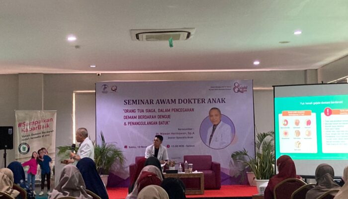 Cegah Penyakit pada Masa Transisi, RS Permata Cirebon Adakan Seminar Awam Dokter Anak