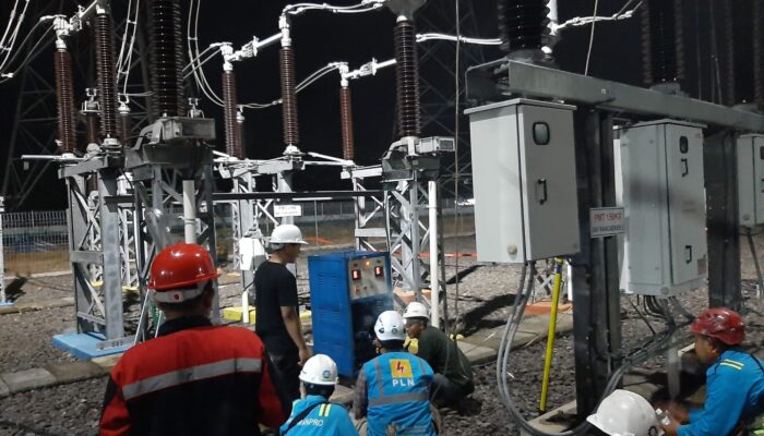Perkuat Keandalan Sistem Listrik, UPT Cirebon Operasikan Kembali SUTT 150kV New Kadipaten-Sunyaragi
