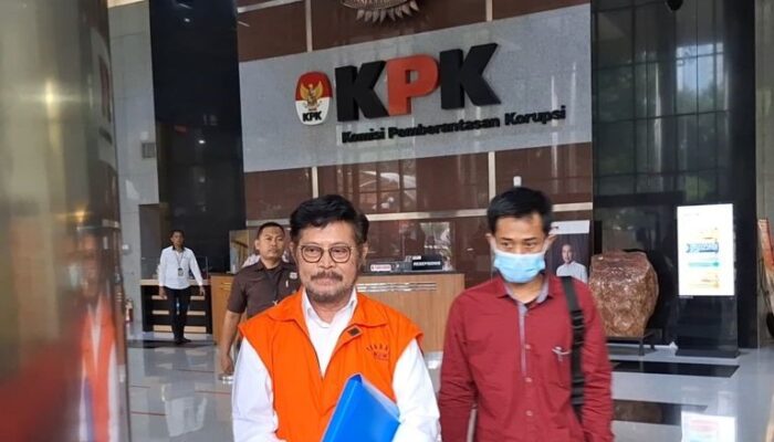 KPK Perpanjang Masa Penahanan Syahrul Yasin Limpo hingga 11 Desember