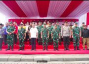 Pimpin Gelar Pasukan Pengamanan dan Deklarasi Pemilu Damai, KASAD Sampaikan Hal ini