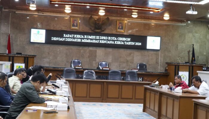 Tekan Angka Pengangguran, Komisi III DPRD Kota Cirebon Minta Disnaker Gencarkan Pelatihan Kerja 