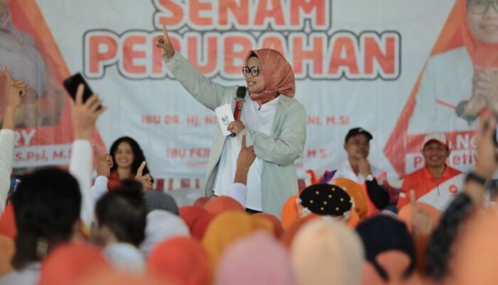 Di Cirebon, Fery Farhati Kampanyekan Program Jaminan Kesehatan AMIN