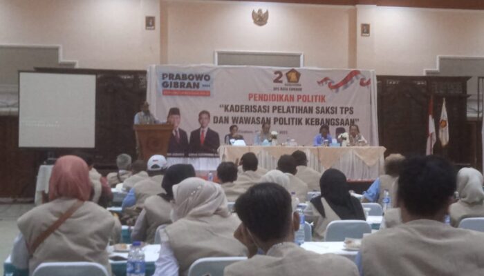 Dihadiri 220 Peserta, Partai Gerindra Bekali Pengetahuan Pemilu Bagi Saksi