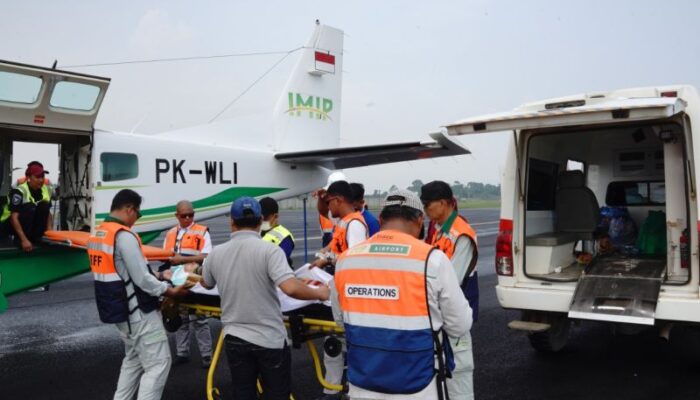 Tiga Korban Ledakan Tungku Smelter PT ITSS Dirujuk ke Rumah Sakit