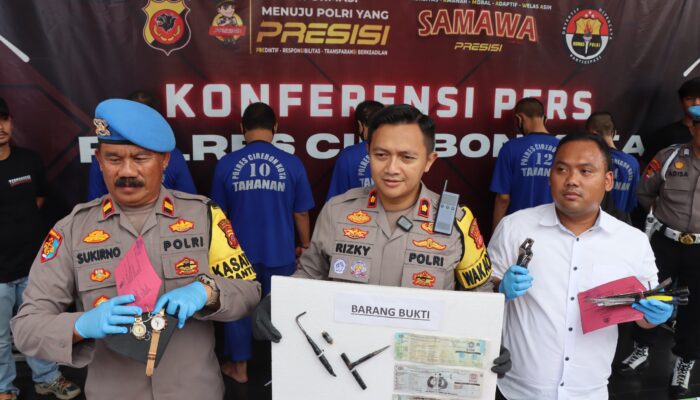 Pembobol Rumah Kosong Berhasil Diciduk Polres Cirebon Kota