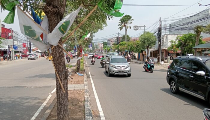 Soal Bendera Partai “Menghiasi” Kota Cirebon, Begini Kata Satpol-PP dan Bawaslu