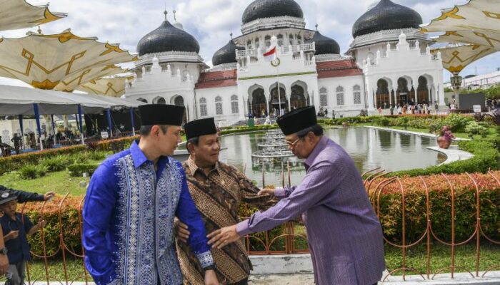 Prabowo Puji Kepemimpinan SBY saat Menanggulangi Tsunami Aceh pada 2004