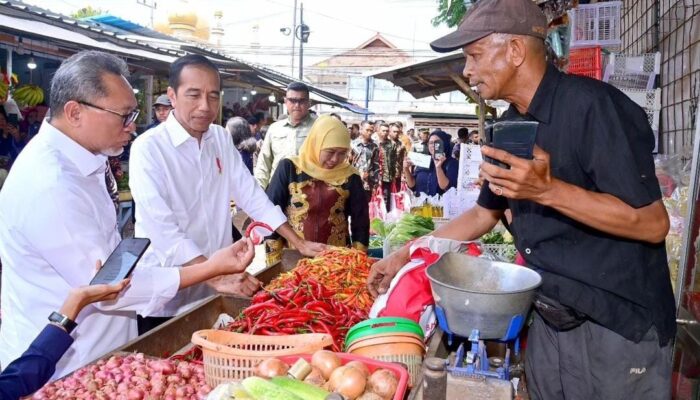 Usai Nataru, Presiden Jokowi : Harga Cabai Rawit dan Beras Sudah Terkendali