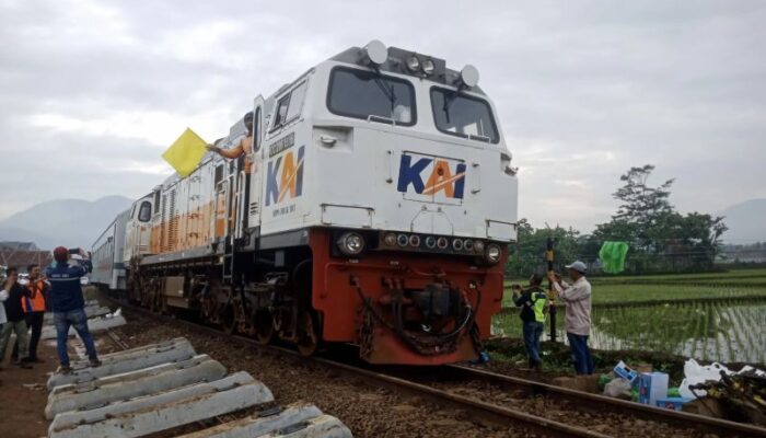 PT KAI Pastikan Jalur Kereta di Bandung Sudah Bisa Dilalui Pascakecelakaan