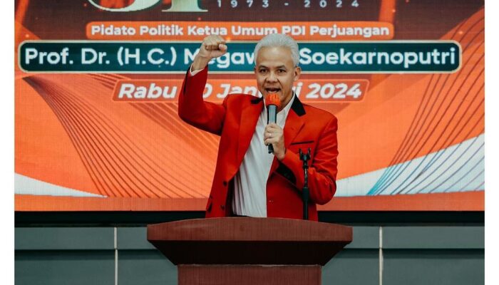 Anies Ucapkan Selamat Ulang Tahun untuk PDIP, Ganjar: Kami Senang