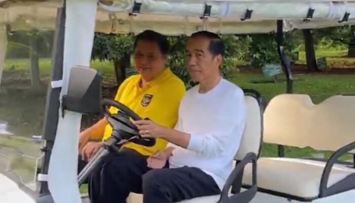 Airlangga Kenalkan Tokoh Muda Golkar pada Jokowi