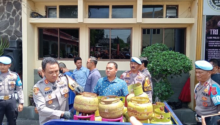 Tiga Orang Pengoplos LPG Subsidi Diamankan Polres Cirebon Kota