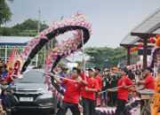 Meriahkan Imlek, Daop 3 Cirebon Tampilkan Atraksi Barongsai