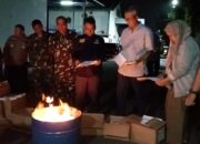 KPU Kota Cirebon Musnahkan Ribuan Surat Suara Rusak dan Berlebih