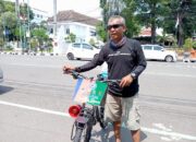 Hadiri Kampanye Akbar di JIS, Relawan AMIN Gowes Sepeda dari Cirebon ke Jakarta