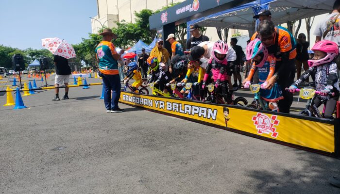 Grage Ramadan Race Push Bike Cirebon 2024, Ratusan Rider Cilik Kembali Adu Cepat di Sirkuit GCM
