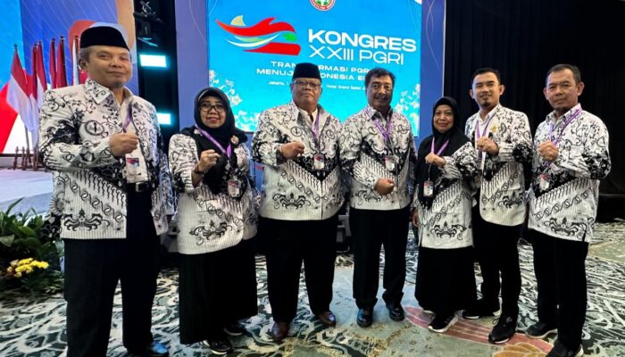 Hadiri Kongres, PGRI Kota Cirebon Suarakan Aspirasi Guru di Forum Nasional