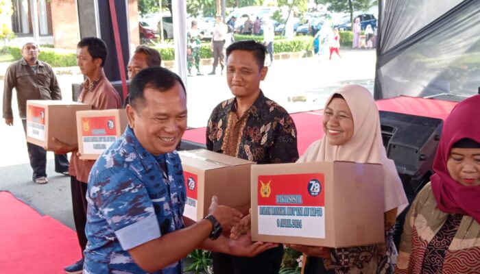 Rangkaian HUT ke 78, TNI AU Gelar Bakti Sosial