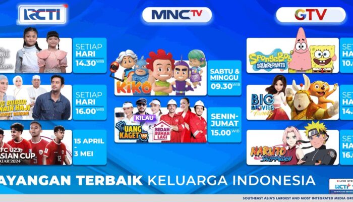 Tayangan Terbaik MNC Media untuk Keluarga Indonesia