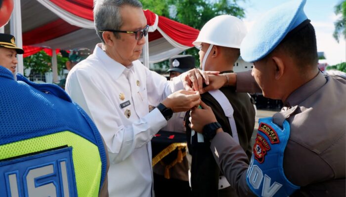 Pj Wali Kota Pimpin Apel Gelar Pasukan Ketupat Lodaya 2024