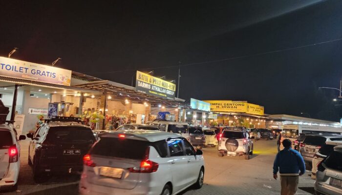 H-5 Lebaran, Pengunjung Rest Area Travoy KM 207A Ruas Palikanci Melonjak 