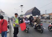 One Way di Jalur Tol, Polresta Cirebon Tempatkan Petugas di Titik yang Berpotensi Alami Kepadatan