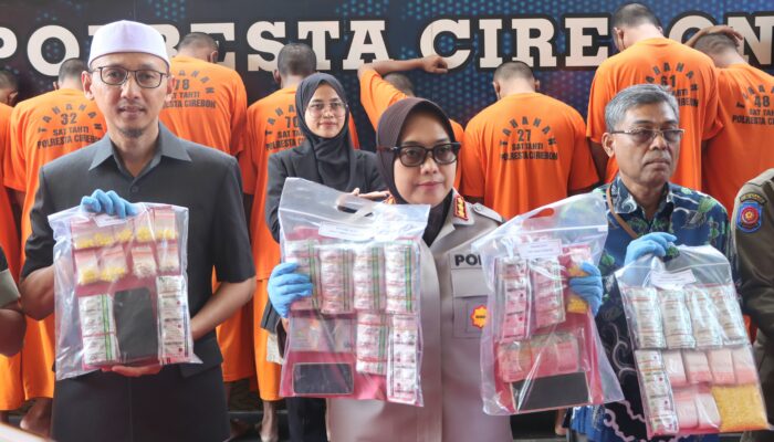 Dalam Dua Bulan, Satresnarkoba Polresta Cirebon Ungkap 12 Kasus Sabu hingga OKT