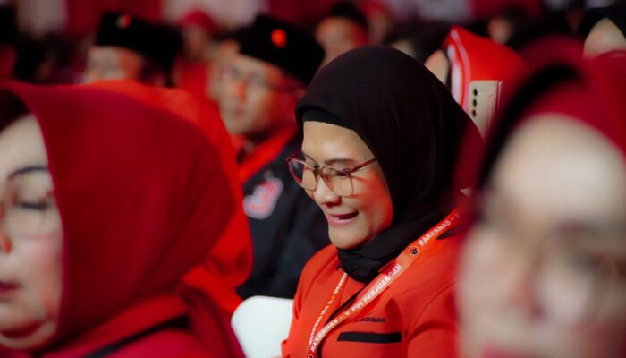 Bupati Indramayu Nina Agustina Bangga Rakernas PDI Perjuangan Berjalan Sukses 