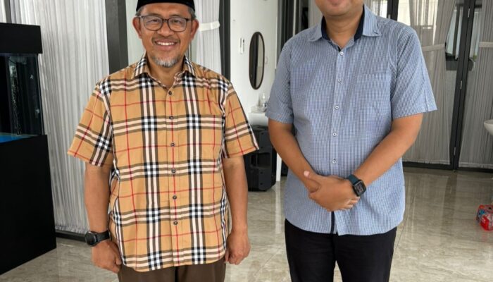 Suhendrik Silaturahmi ke Aher, Minta Nasehat