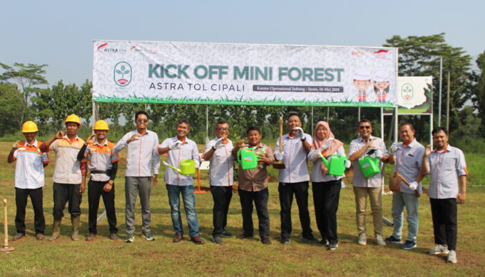 Melangkah Dukung Gerakan ESG, ASTRA Tol Cipali Kick Off Mini Forest 