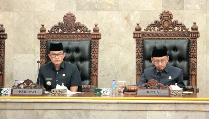 Jawaban Pj Bupati Cirebon ke DPRD terhadap Raperda Pertanggungjawaban APBD 2023