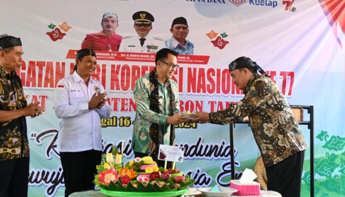 Pesan Pj Bupati Cirebon di Peringatan Hari Koperasi Nasional ke-77 