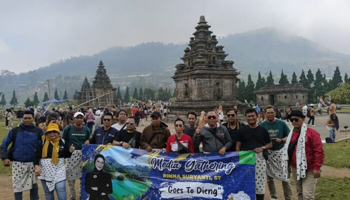 Ajak Awak Media Kota Cirebon ke Dieng, Cara Caleg Terpilih Jalin Sinergitas