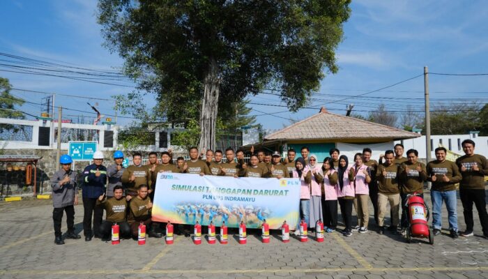 Refresment Training Pegawai & TAD, PLN UP3 Indramayu Hadirkan Pelatihan Simulasi Tanggap Darurat 
