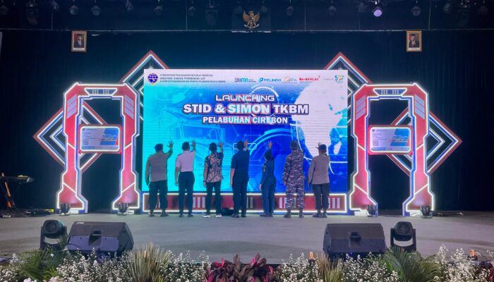 Dukung STRANAS PK: Pelindo dan KSOP Cirebon Launching STID Non Petikemas dan SIMON TKBM