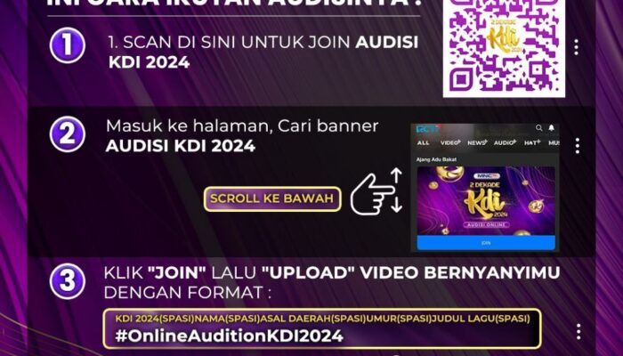 Mau Menjadi Bintang Dangdut di Indonesia ? Segera Daftarkan Dirimu Ikuti Audisi Online KDI 2024