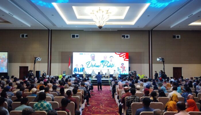 Eti-Suhendrik Hadir di Diskusi Publik Apindo Kota Cirebon