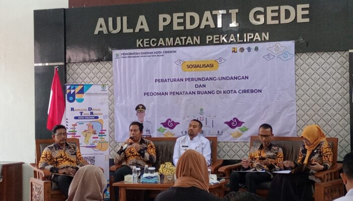 DPUTR Kota Cirebon Gelar Sosialisasi RDTR di Kecamatan Pekalipan