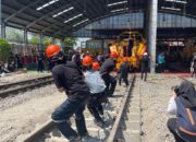 HUT ke-79 RI, KAI Daop 3 Cirebon Kembali Adakan Lomba Tarik Kereta