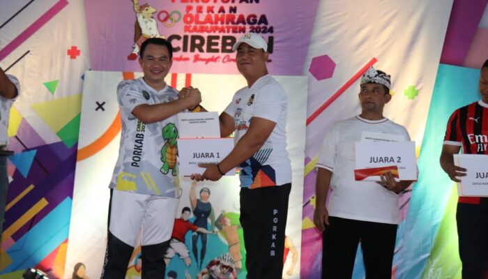 Pj Bupati Cirebon ke Atlet Porkab : Jangan Terlena, Fokus Masa Depan