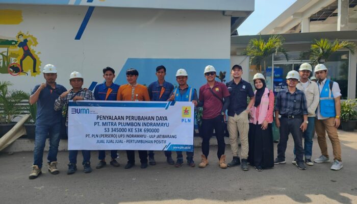 Jelang Hari Pelanggan Nasional, PLN UP3 Indramayu Energize PD RS Mitra Plumbon 690.000 VA