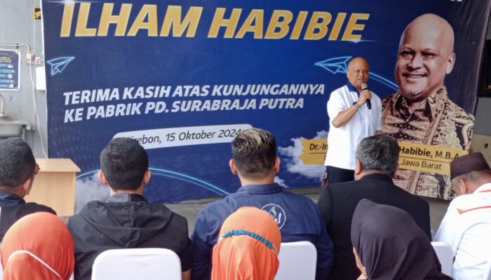 Ilham Habibie Dorong Penguatan Industri Lokal dalam Kunjungan Kampanye di Cirebon