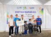 HLN dan Sumpah Pemuda, YBM PLN UP3 Indaramayu Gelar Khitanan Massal 30 Anak Yatim Dhuafa