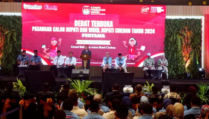 Debat Terbuka Pilbup Cirebon, Adu Gagasan Menuju Masa Depan Daerah