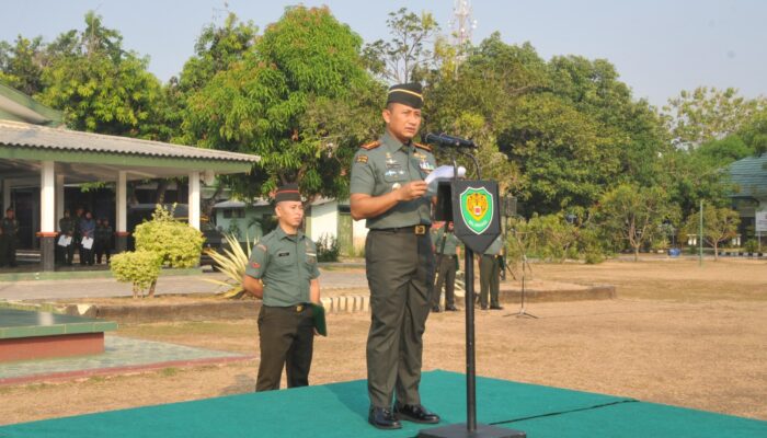 Upacara Hari Sumpah Pemuda di Korem 063/SGJ, Danrem Bacakan Sambutan Menpora
